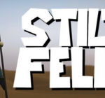 高跷男踩竹马/Stilt Fella